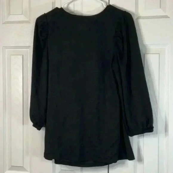 Ingrid+Isabel Maternity Wrap Top Black
Size XS Stretchy - Picture 8 of 9